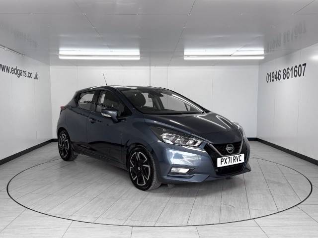 Nissan Micra 1.0 IG-T 92 Acenta 5dr CVT Hatchback Petrol Grey