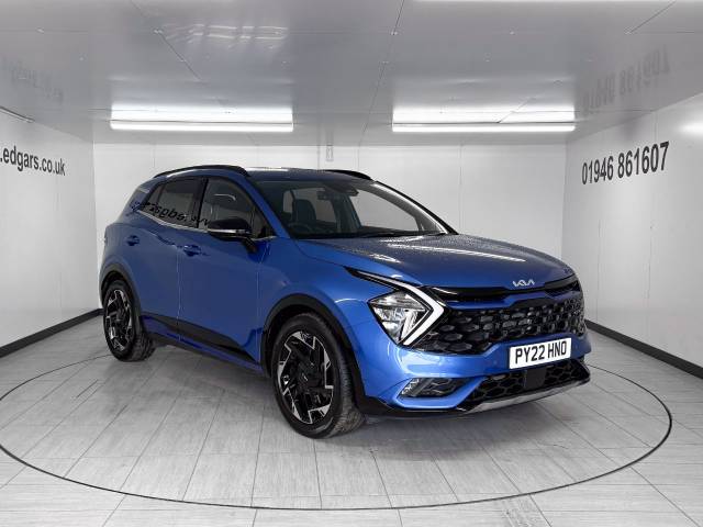 Kia Sportage 1.6T GDi 48V ISG GT-Line 5dr DCT Estate Petrol Blue