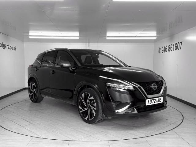 Nissan Qashqai 1.3 DiG-T MH 158 Tekna+ 5dr Xtronic Hatchback Petrol Black