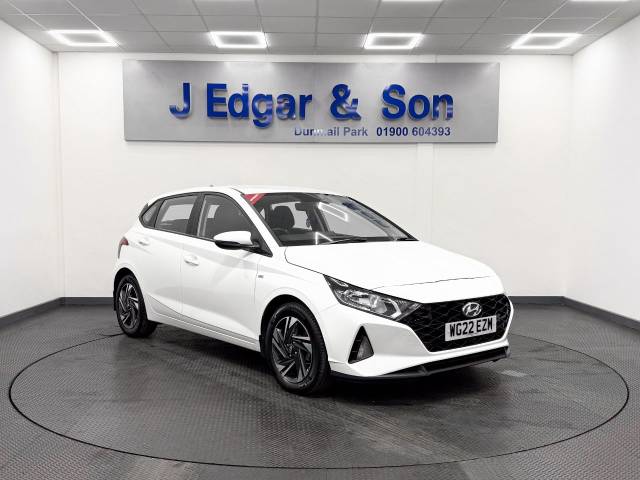 Hyundai i20 1.0T GDi 48V MHD SE Connect 5dr DCT Hatchback Petrol White