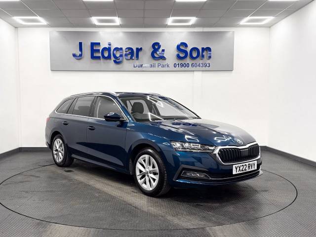 Skoda Octavia 1.5 TSI SE L 5dr Estate Petrol Blue