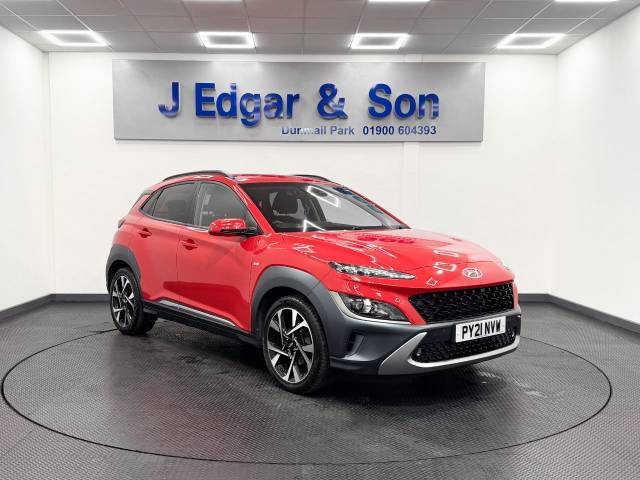 Hyundai KONA 1.0 TGDi 48V MHEV Premium 5dr Hatchback Petrol Red