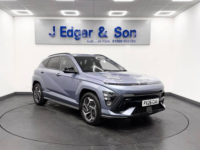 Hyundai KONA 1.6 Hybrid 138 N Line 5dr DCT Hatchback Petrol / Electric Hybrid Blue