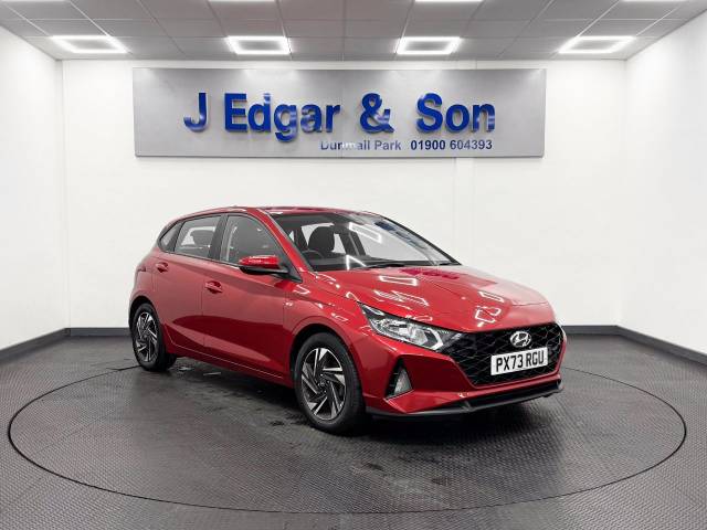Hyundai i20 1.0T GDi 48V MHD SE Connect 5dr Hatchback Petrol Red