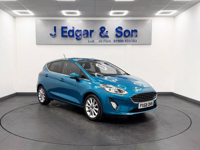 Ford Fiesta 1.0 EcoBoost Titanium 5dr Hatchback Petrol Blue