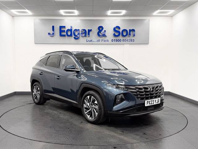 Hyundai TUCSON 1.6 TGDi 48V MHD Premium 5dr 2WD DCT Estate Petrol Blue