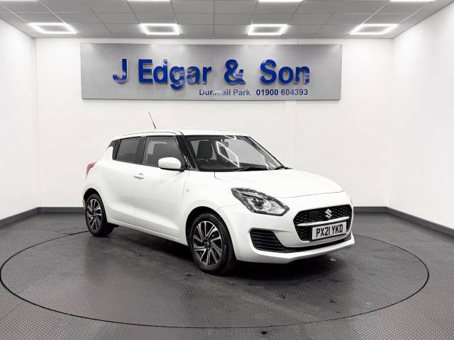Suzuki Swift 1.2 Dualjet 83 12V Hybrid SZ-L 5dr Hatchback Petrol White