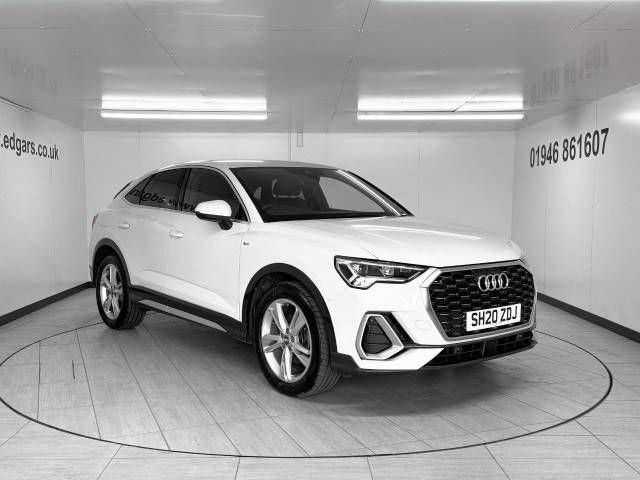 Audi Q3 1.5 35 TFSI S Line 5dr S Tronic Estate Petrol White