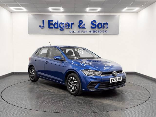 Volkswagen Polo 1.0 TSI Life 5dr Hatchback Petrol Blue