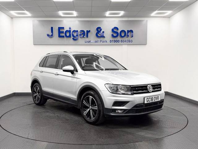 Volkswagen Tiguan 2.0 TDi 150 4Motion SE Nav 5dr DSG Estate Diesel Silver