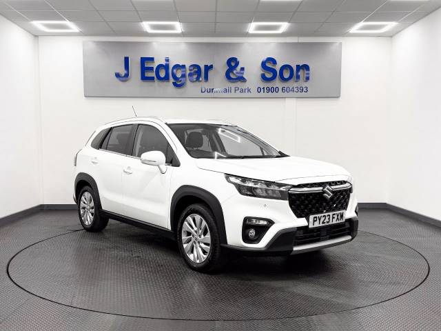 Suzuki S-Cross 1.4 Boosterjet 48V Hybrid Motion 5dr Hatchback Petrol White