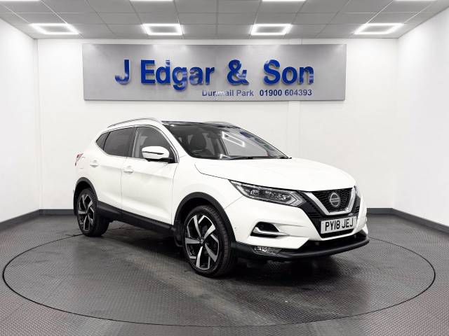 Nissan Qashqai 1.2 DiG-T Tekna 5dr Hatchback Petrol White