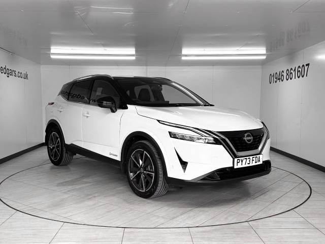 Nissan Qashqai 1.5 E-Power Tekna 5dr Auto Hatchback Petrol / Electric Hybrid White