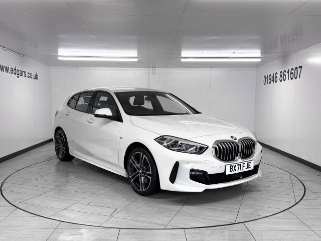 BMW 1 Series 1.5 118i [136] M Sport 5dr Step Auto Hatchback Petrol White