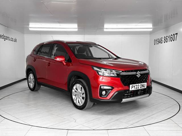 Suzuki S-Cross 1.4 Boosterjet 48V Hybrid Motion 5dr Hatchback Petrol Red