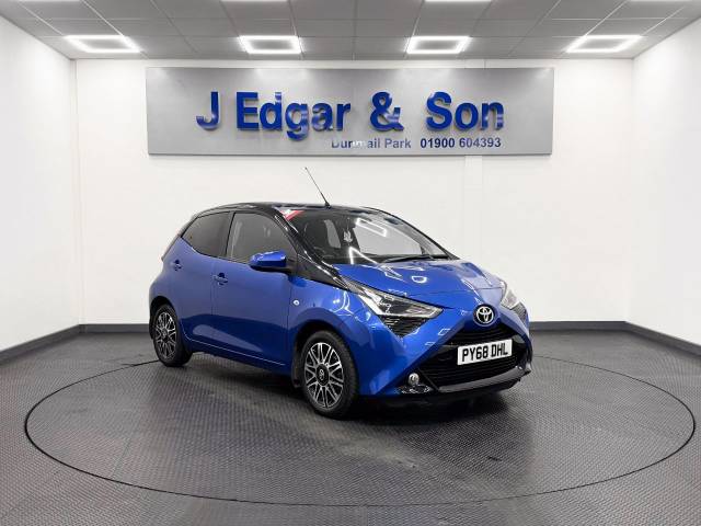 Toyota Aygo 1.0 VVT-i X-Clusiv 5dr x-shift Hatchback Petrol Blue
