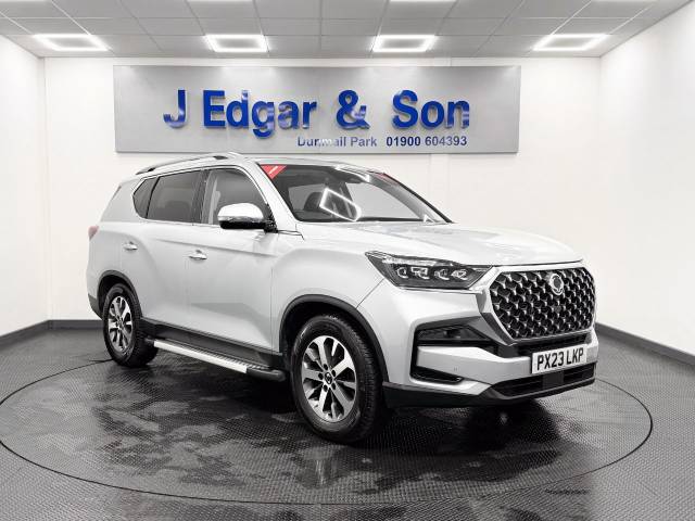 SsangYong Rexton 2.2 Ultimate 5dr Auto Estate Diesel Silver