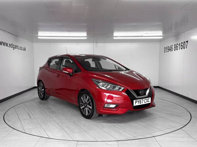 Nissan Micra 0.9 IG-T Acenta 5dr Hatchback Petrol Red