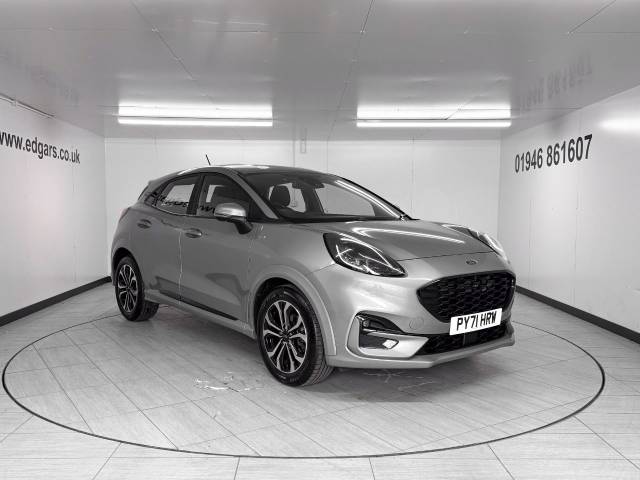 Ford Puma 1.0 EcoBoost Hybrid mHEV 155 ST-Line 5dr Hatchback Petrol Silver