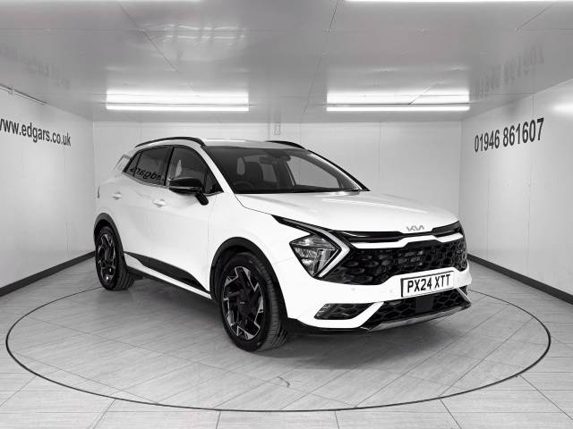 Kia Sportage 1.6T GDi 48V ISG GT-Line 5dr DCT Estate Petrol White