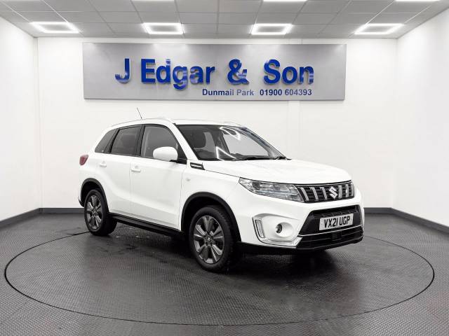 Suzuki Vitara 1.4 Boosterjet 48V Hybrid SZ-T 5dr Hatchback Petrol White