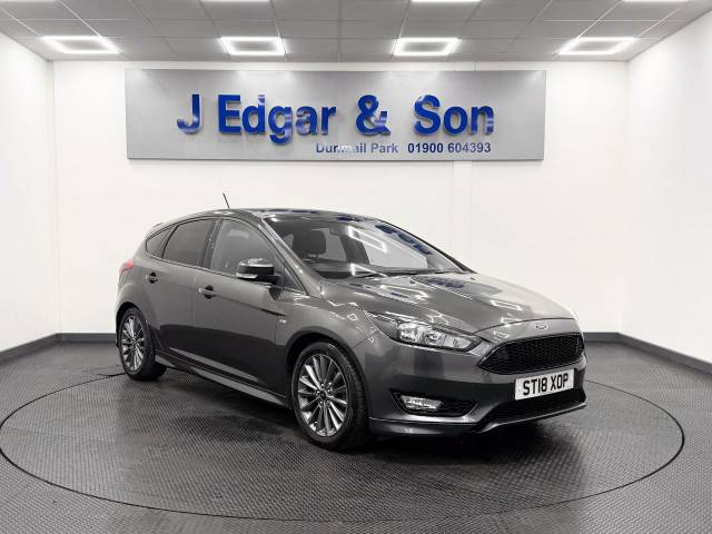 Ford Focus 1.0 EcoBoost 140 ST-Line Navigation 5dr Hatchback Petrol Grey