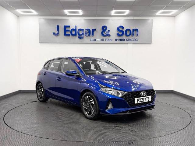 Hyundai i20 1.0T GDi 48V MHD SE Connect 5dr DCT Hatchback Petrol Blue