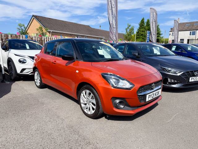 Suzuki Swift 1.2 Dualjet 83 12V Hybrid SZ-T 5dr Hatchback Petrol Orange