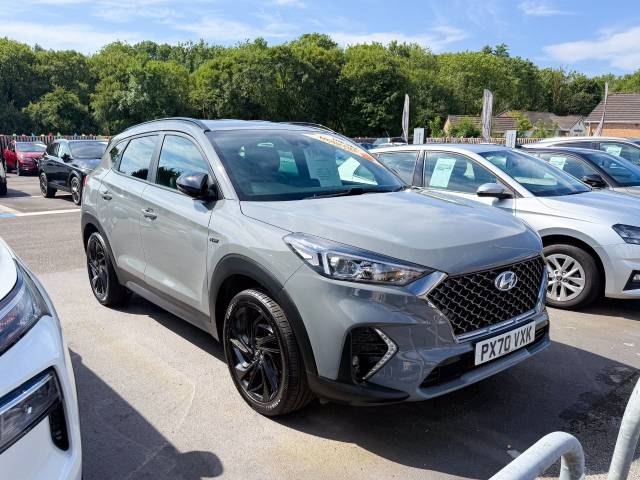 Hyundai TUCSON 1.6 CRDi 48V MHD 136 N Line 5dr 2WD DCT Estate Diesel Grey