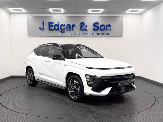 Hyundai KONA 1.6T N Line S 5dr Hatchback Petrol White