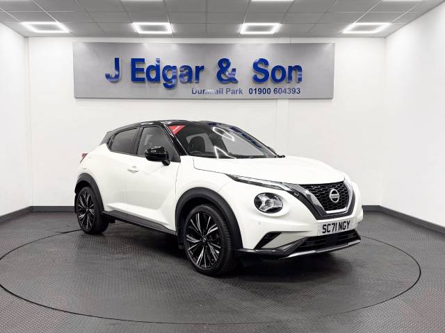Nissan Juke 1.0 DiG-T 114 Tekna+ 5dr DCT Hatchback Petrol White