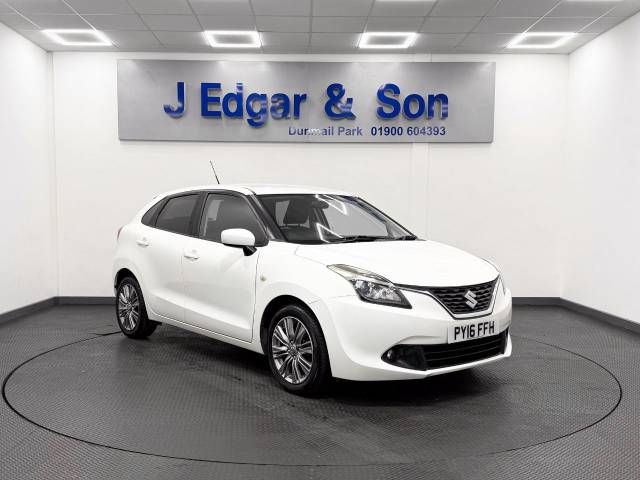 Suzuki Baleno 1.0 Boosterjet SZ-T 5dr Hatchback Petrol White