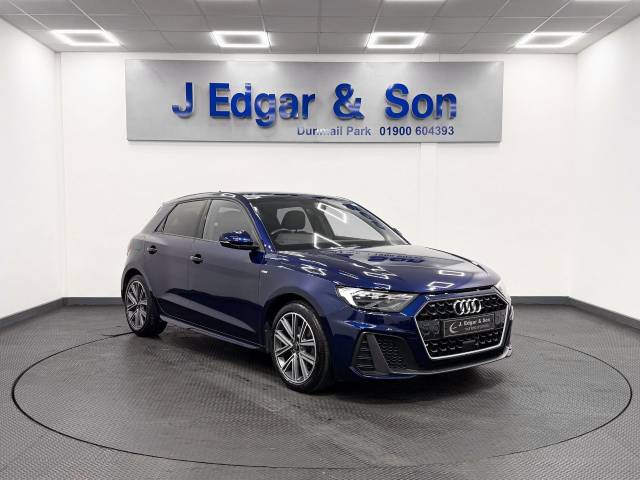 Audi A1 1.0 30 TFSI 110 S Line 5dr Hatchback Petrol Blue