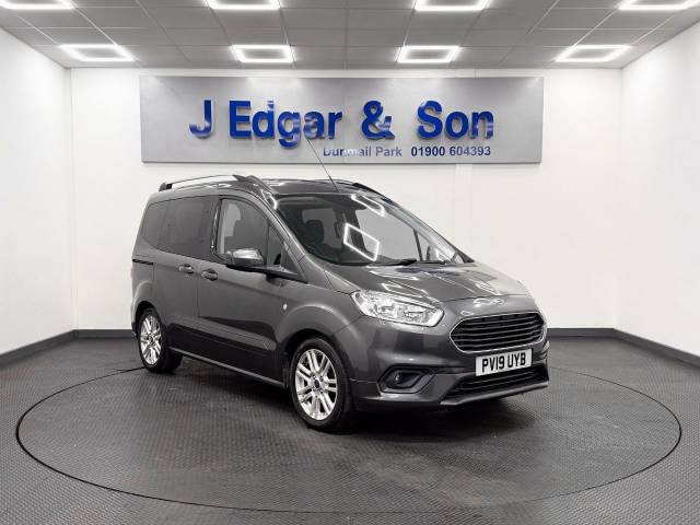 Ford Tourneo-courier 1.0 EcoBoost Titanium 5dr MPV Petrol Grey