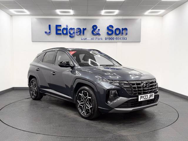 Hyundai TUCSON 1.6 TGDi Hybrid 230 N Line S 5dr 2WD Auto Estate Petrol / Electric Hybrid Grey