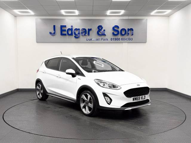Ford Fiesta 1.0 EcoBoost 125 Active 1 5dr Hatchback Petrol White