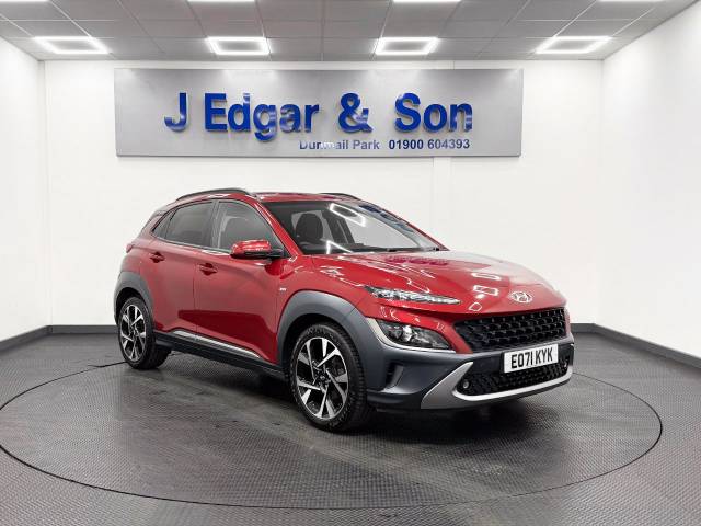 Hyundai KONA 1.0 TGDi 48V MHEV Premium 5dr Hatchback Petrol Red