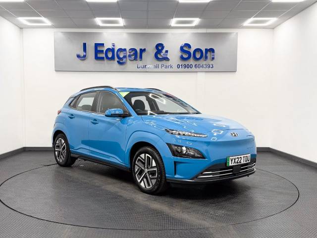 Hyundai KONA 0.0 100kW SE Connect 39kWh 5dr Auto Hatchback Electric Blue
