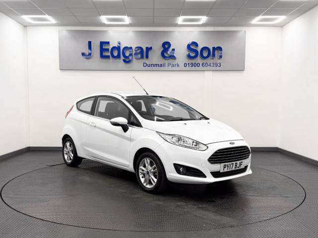 Ford Fiesta 1.0 EcoBoost Zetec 3dr Hatchback Petrol White