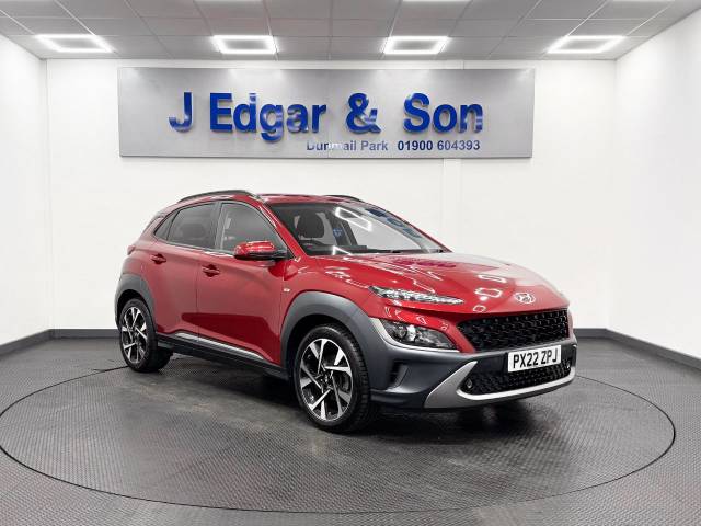 Hyundai KONA 1.0 TGDi 48V MHEV Premium 5dr Hatchback Petrol Red