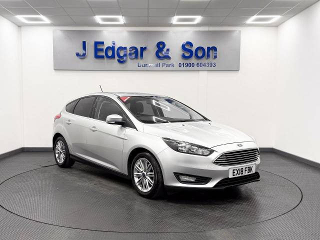 Ford Focus 1.5 TDCi 120 Zetec Edition 5dr Hatchback Diesel Silver