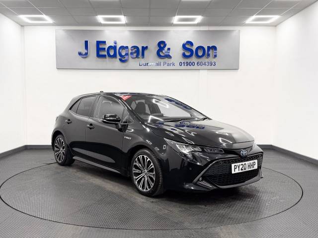 Toyota Corolla 1.8 VVT-i Hybrid Design 5dr CVT Hatchback Petrol / Electric Hybrid Black