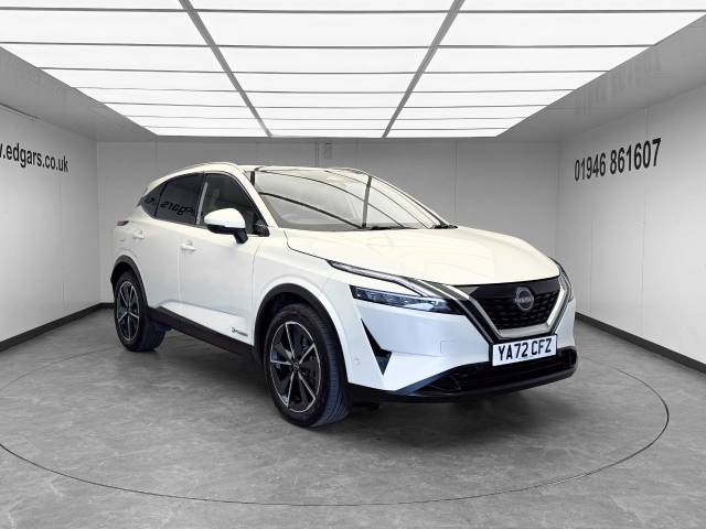 Nissan Qashqai 1.5 E-Power Tekna 5dr Auto Hatchback Petrol / Electric Hybrid White