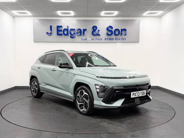 Hyundai KONA 1.6 GDi Hybrid N Line S 5dr DCT Hatchback Petrol / Electric Hybrid Green