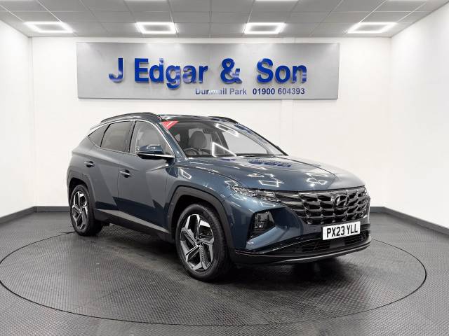 Hyundai TUCSON 1.6 TGDi Hybrid 230 Ultimate 5dr 2WD Auto Estate Petrol / Electric Hybrid Blue