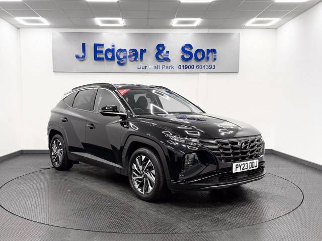Hyundai TUCSON 1.6 TGDi 48V MHD Premium 5dr 2WD DCT Estate Petrol Black