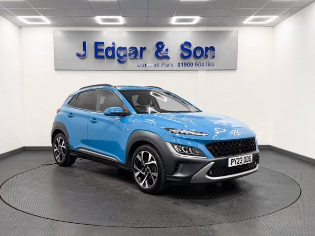 Hyundai KONA 1.0 TGDi 48V MHEV Ultimate 5dr Hatchback Petrol Blue