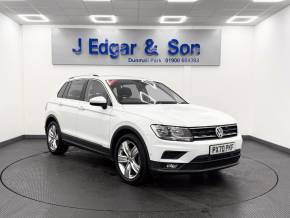 VOLKSWAGEN TIGUAN at J Edgar & Son Ltd Frizington
