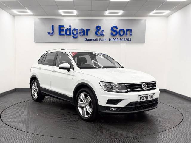 Volkswagen Tiguan 1.5 TSi EVO 150 Match 5dr DSG Estate Petrol White
