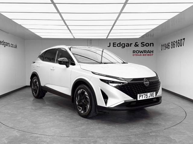 Nissan Qashqai 1.5 E-Power N-Connecta 5dr Auto Hatchback Petrol / Electric Hybrid White
